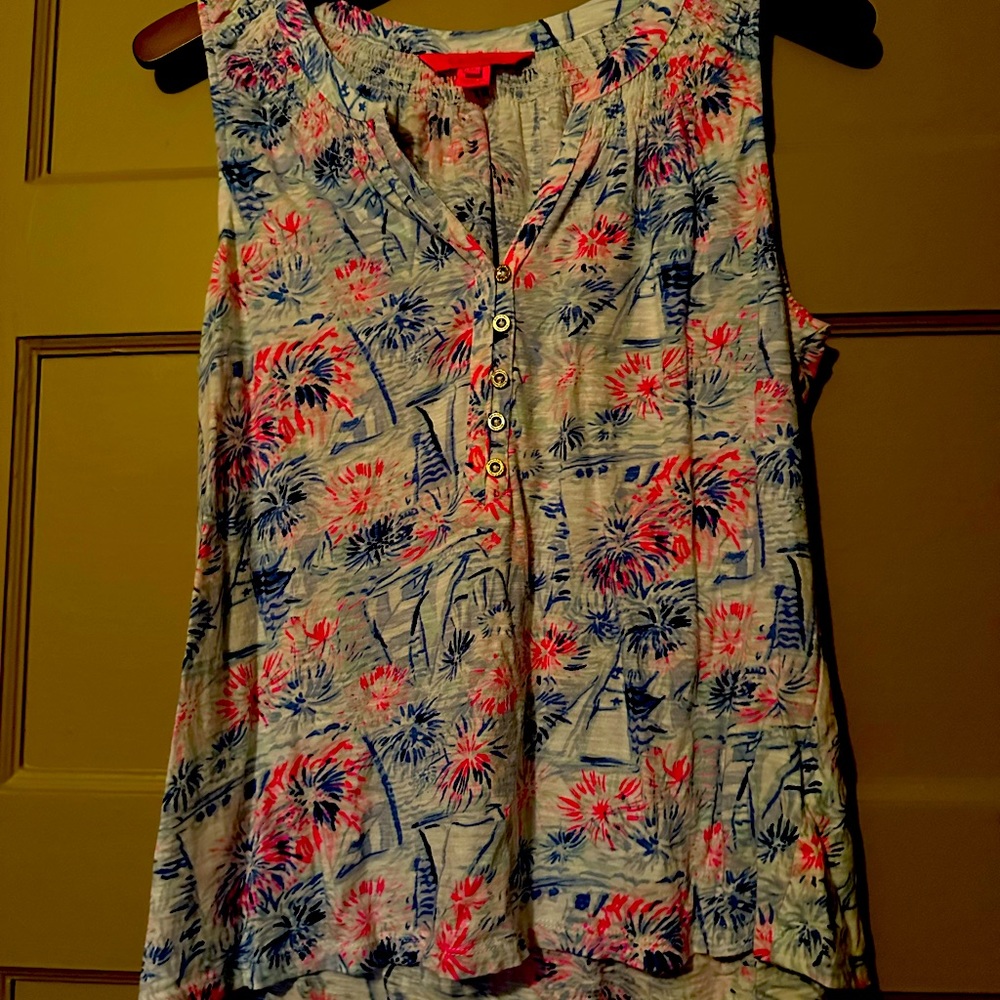 Lilly Pulitzer Blouse  ❤️💙